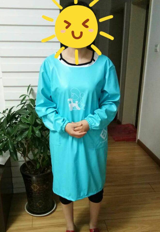 Korean version apron home kitchen cooking gown female male waterproof waist pet groomer work clothes pet supplies