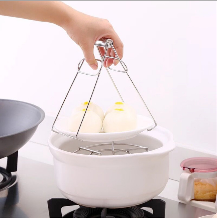 Stainless steel anti-scalding trays for lifting bowls with kitchenette for kitchenette with disc-clips anti-scalding and saucer casserole