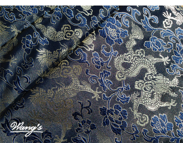 Wang thủ công làm bằng tay màu xanh dưới cùng vải satin vải satin - Vải vải tự làm vải may quần