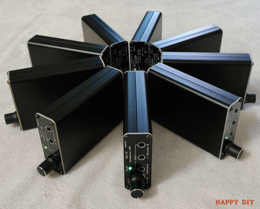 Bph-01 High Fidelity Full Balanced Portable Ear Single-ended Balanced Input Out Double TPA6120 Custom Edition