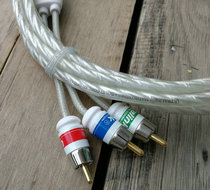 Super Line Ling Ultralink Matrixmini6N Oxygen Free Copper OFC 3RCA To 3RCA Video Color Difference Line
