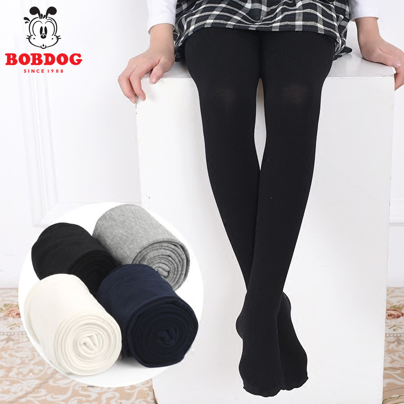 Babu Bean Children Pants Socks Spring Autumn Baby Beats Bottom Pants Princess White Dancing Long Barrel Socks Girl Dance Socks