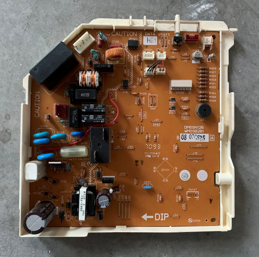 Mitsubishi air conditioning original motherboard DM00N126 WM00B281 computer board has been tested