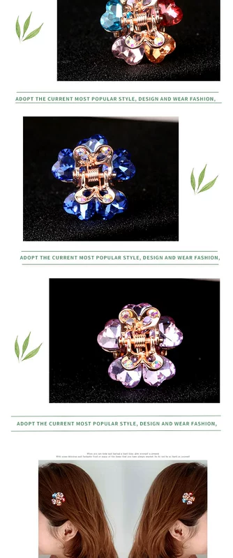 Hàn Quốc kẹp tóc nhỏ rhinestone kẹp tóc nữ mũ tóc ngắn mái ngố kẹp tóc kẹp nhỏ lấy kẹp đầu kẹp - Phụ kiện tóc