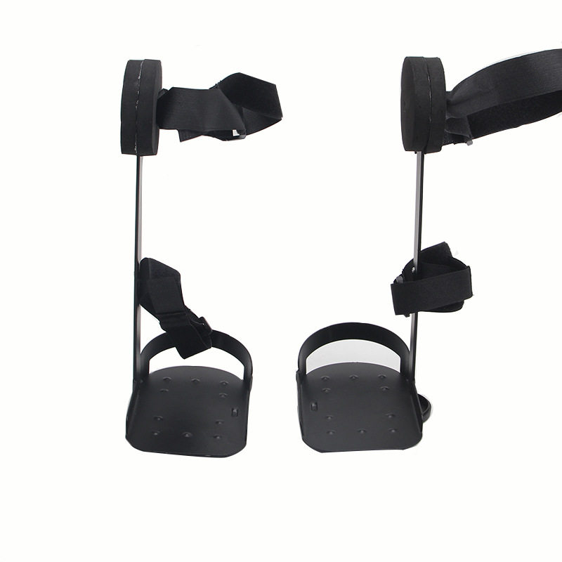 Electric rehabilitation machine training equipment protective gear iron special lower limb Stroke hemiplegic leg fixed anti-drop bracket