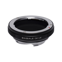 New version of GABALE OM-LM adapter ring Olympus OM lens to Leica Leica M body M10