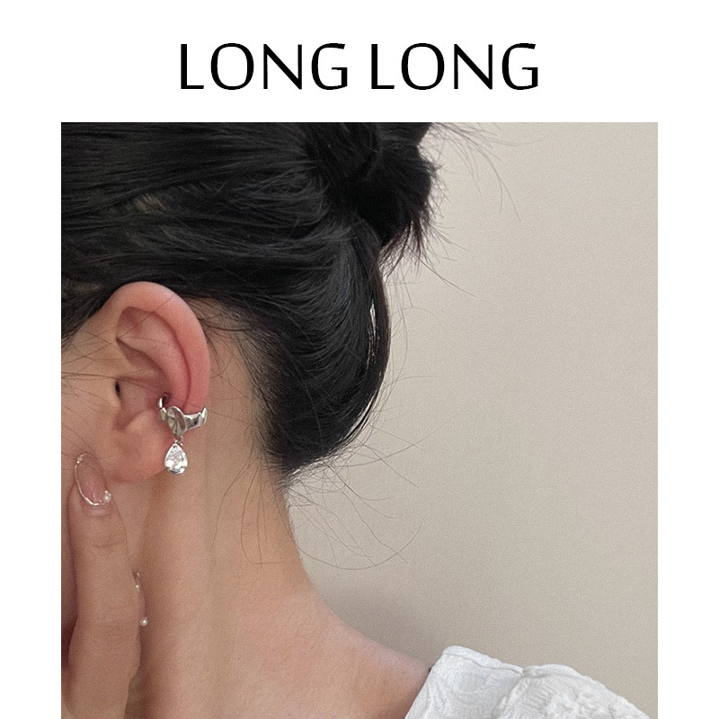 One-piece Drop Earbone Clip Earrings Woman Temperament Personality Fashion Minima Short ear clip No ear accessories No pain