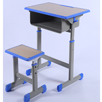 Casing desks and chairs stool training courses can be table zhuo yi deng School students double single desktop