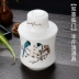 Một nửa ly catty xương ấm rượu vang ấm bộ rượu vang trắng đặt gốm uống nước nóng bình rượu sake rượu vang ly rượu vang vàng - Rượu vang đồ khui rượu vang cao cấp Rượu vang