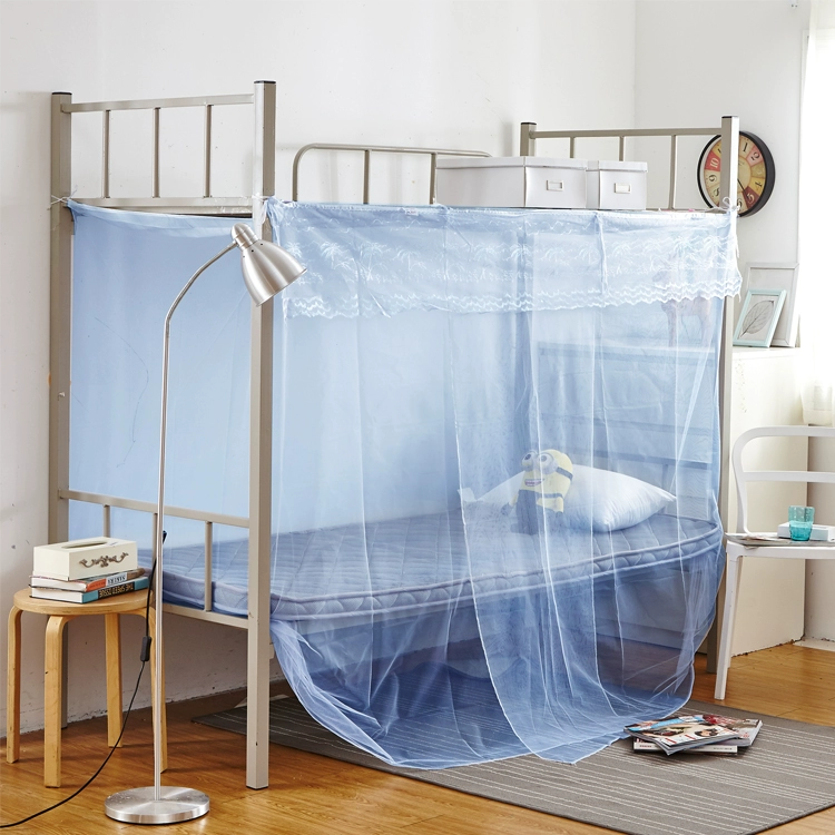 Cửa lưới chống muỗi ký túc xá sinh viên được đặt xuống, giường đơn, lưới giường, 1 / 1,2m m 1,5m1,8m giường, kiểu công chúa