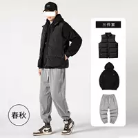 Комплект, жилет, осенний, 3 предмета