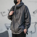 Мужская универсальная брендовая японская ретро куртка с капюшоном для отдыха, оверсайз