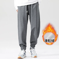 127 темно-серый плюс бархатный луча ноги