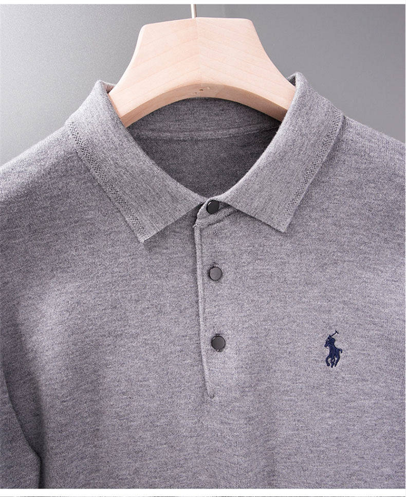 Мужской трикотажный демисезонный свитер, удерживающий тепло универсальный базовый приятный телу оберег на день рождения ikoppoi 