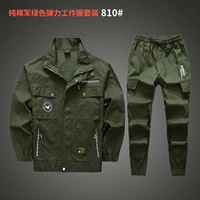 810 зеленый эластичный костюм в стиле милитари с большим внутренним карманом, который также можно носить с ремнем, чтобы связать ноги.