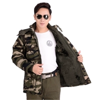 Утепленные хлопковые штаны, средней длины