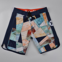 2019 New Original Single stretch beach pants men quick dry loose fitness diving surf beach Plaid casual pants