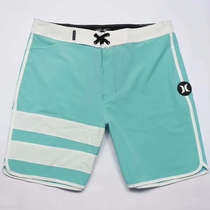 2018 New Original single high-weight beach pants quick-dry loose Mens Fitness competition blue two-fight surf casual shorts