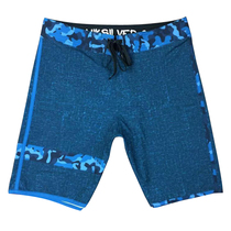 Quiksilver Original Single Elastic Beach Pants Men Loose Speed Dry Spa Fitness Sports Dark Blue Casual Shorts