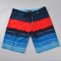 2018 New Original single high-bomb men Beach pants quick-dry surfing fitness hot spring loose blue two-piece casual shorts