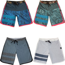 2017 New elastic cotton beach pants mens surf pants loose five points sports fitness casual shorts