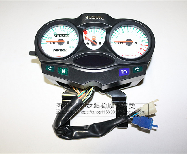 Locomotive accessories are suitable for Haojue drill leopard instrument HJ125K-2 instrument assembly HJ125K-2A instrument shell