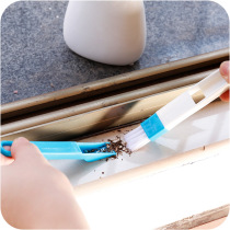  Window groove cleaning brush Screen window cleaning tool Window groove small brush with dustpan cleaning door and window gap brush