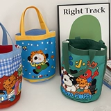 Милое универсальное вместительное и большое ведро, универсальная сумка для хранения