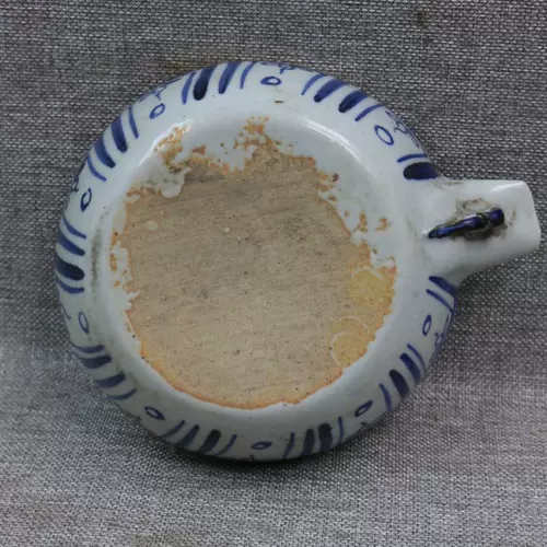 Юанминг сине -белый дракон рисунок чашка воды для воды, вымывающие старинные старые товары старые товары, антикварные фарфоровые сборы поставляют украшения