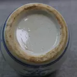 Сине-белый цветок лотоса, антикварный фарфоровый чай