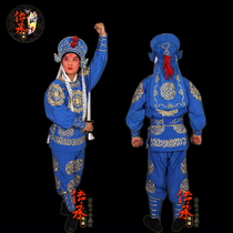 Opera Wu Sheng Long Soldier Coat Male Soldier Clothing ancient clothes Wu Shengwu will dress the costumes and film and TV running clown costumes