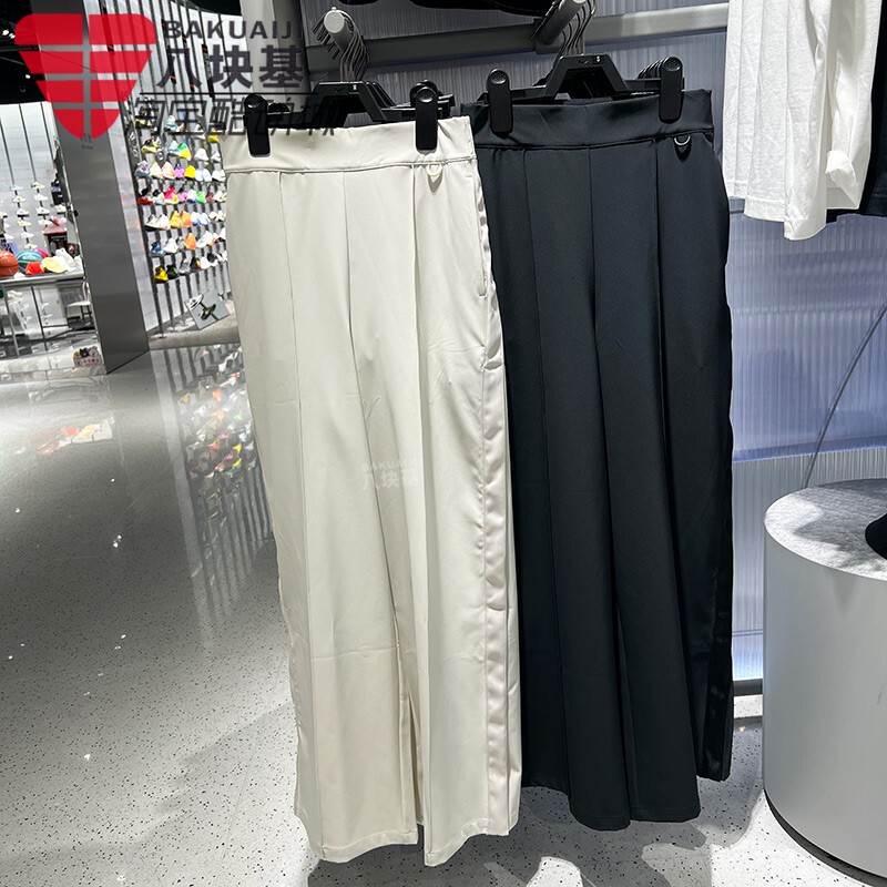 Nike Women's Pants 2026 Summer Ice Silk Drapey Cool Pants High-Waisted Suit Straight-Leg Trousers Ii5324-010 Nike Women's Pants 2026 Summer Ice Silk Drapey Cool Pants High-Waisted Suit Straight-Leg Trousers Ii5324-010