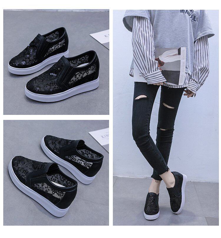 Новые удобные женские лоферы кружев 0 levels 