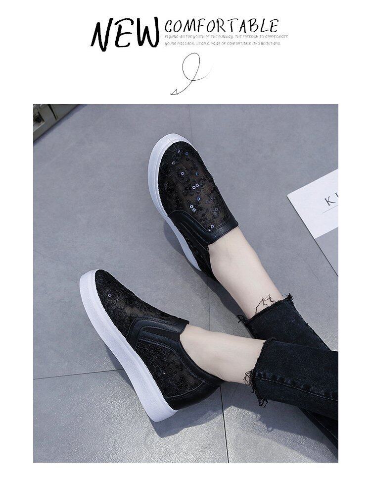 Новые удобные женские лоферы кружев 0 levels 