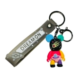 Интернет -знаменитость насильственная медведь рюкзак рюкзак рюкзак подвесной кулон