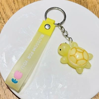 Желтая кожаная веревка