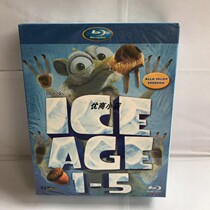 Ice Age Ice Age 1-5 Movie Complete Collection Blu-ray Disc BD HD 1080P Bilingual in English and Mandarin