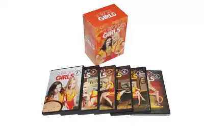 Original American drama bankrupt sisters 2 Broke Girls1-6 season uncut full version 17DVD disc HD