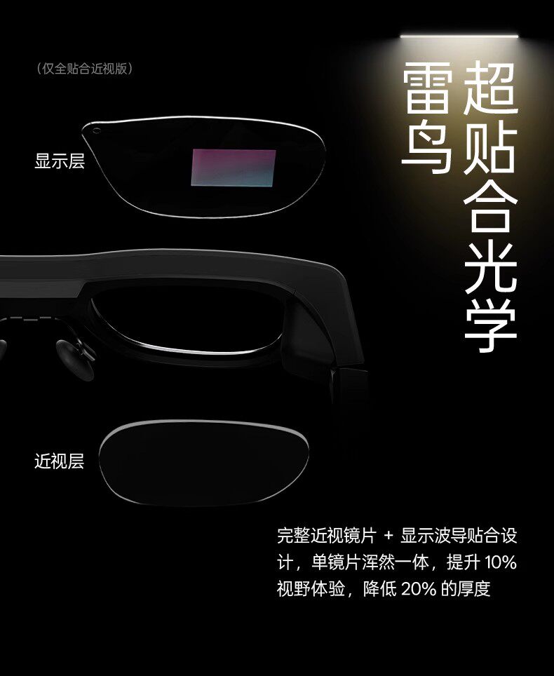 ar设备 雷鸟rayneo x3 pro 概念al眼镜真无线双目全彩光波导ar翻译便携xr Ffalcon