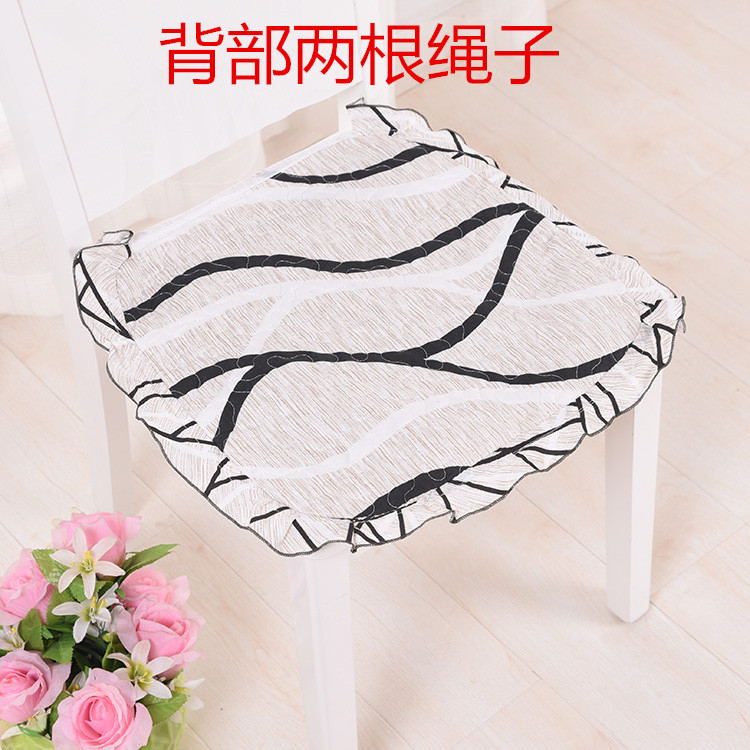 phần mỏng vải bông ăn uống ghế ghế văn phòng máy tính sinh viên đệm ghế đệm pad pad đệm vận chuyển trong mùa hè - Ghế đệm / đệm Sofa thảm trải ghế gỗ phòng khách