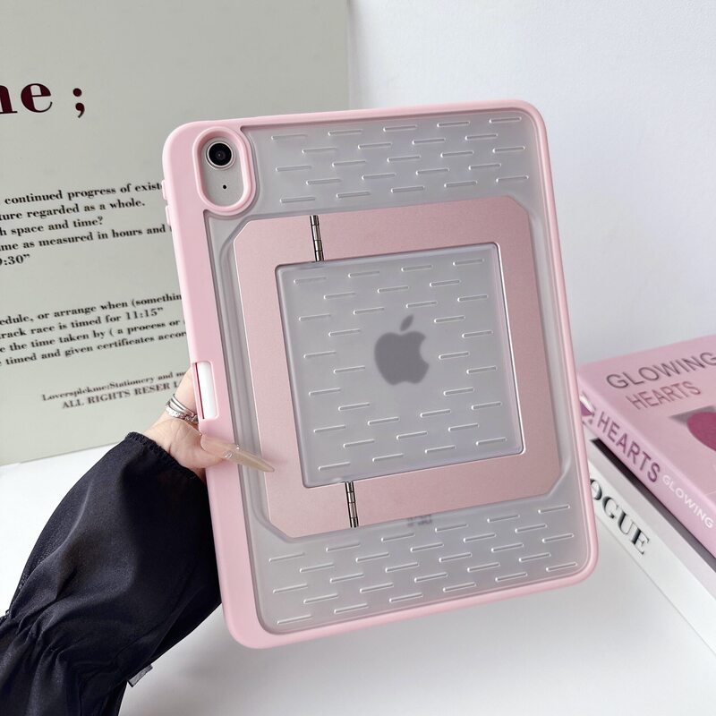 Suitable for Heat Dissipation Support Shell, Apple iPad Protective Case, Air 8 with Pen Slot, Pro 11 Inch, 12.9 Matte Acrylic, A16 Without Cover, 10Th Generation, Air 13 Metal Stand, Mini 7/6 Tablet Anti-Drop Case Suitable for Heat Dissipation Support Shell, Apple iPad Protective Case, Air 8 with Pen Slot, Pro 11 Inch, 12.9 Matte Acrylic, A16 Without Cover, 10Th Generation, Air 13 Metal Stand, Mini 7/6 Tablet Anti-Drop Case