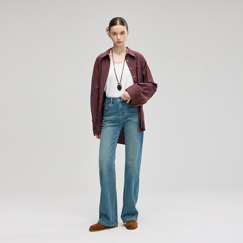 2026 Women's Jeans, Comfortable and Breathable, Four-Way Stretch, No Restraint, One-Piece, Three-Dimensional Cut, Straight-Leg Pants 2026 Women's Jeans, Comfortable and Breathable, Four-Way Stretch, No Restraint, One-Piece, Three-Dimensional Cut, Straight-Leg Pants
