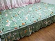Cotton vải thô cũ váy đơn mảnh 3 3,5 4 mét lớn 炕 vải lanh lanh lớn lớn 炕 đơn được thực hiện váy giường đẹp	