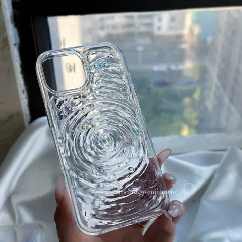 3D Colorful Iridescent Fish Vortex Pattern Phone Case – Pro/Plus/Max/Air – iPhone 17, iPhone 16, iPhone 15, iPhone 14, iPhone 13, iPhone 12