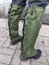 In stock 91 patrol leggings military green canvas anti-mosquito and anti-scratch leggings outdoor protective equipment mountaineering leg covers