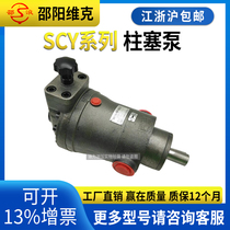 Shaoyang vik hydraulic SY-10 25 32 32 63 63 80100 125SCY14-1E B axial plunger pump