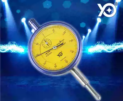 Shanghai Qingyu measuring tool percentage table shockproof indicator table 0-10mm mechanical percentage table indicator table measuring cylinder table
