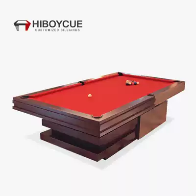 Billiard table Standard household engraving billiard hall customization Commercial fancy nine-ball American black 8 billiard table customization
