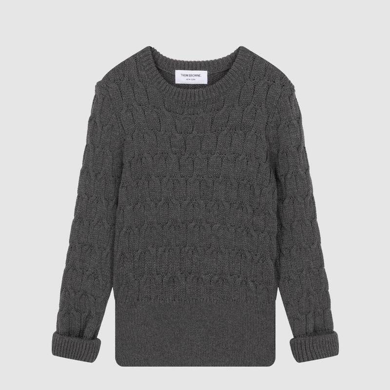 In-Stock Thom Browne Tb Tom Browne Spring/Summer New Wool Women's Casual Knit Sweater