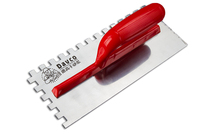 Degao toothed Scraper tile Mosaic Bricklayer tools 4*4 10*10mm pitch scraper